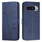 Stitching Calf Texture Buckle Leather Phone Case, For Google Pixel 10 / 10 Pro, For Google Pixel 9a, For Google Pixel 8a