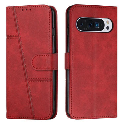 Stitching Calf Texture Buckle Leather Phone Case, For Google Pixel 10 / 10 Pro, For Google Pixel 9a, For Google Pixel 8a