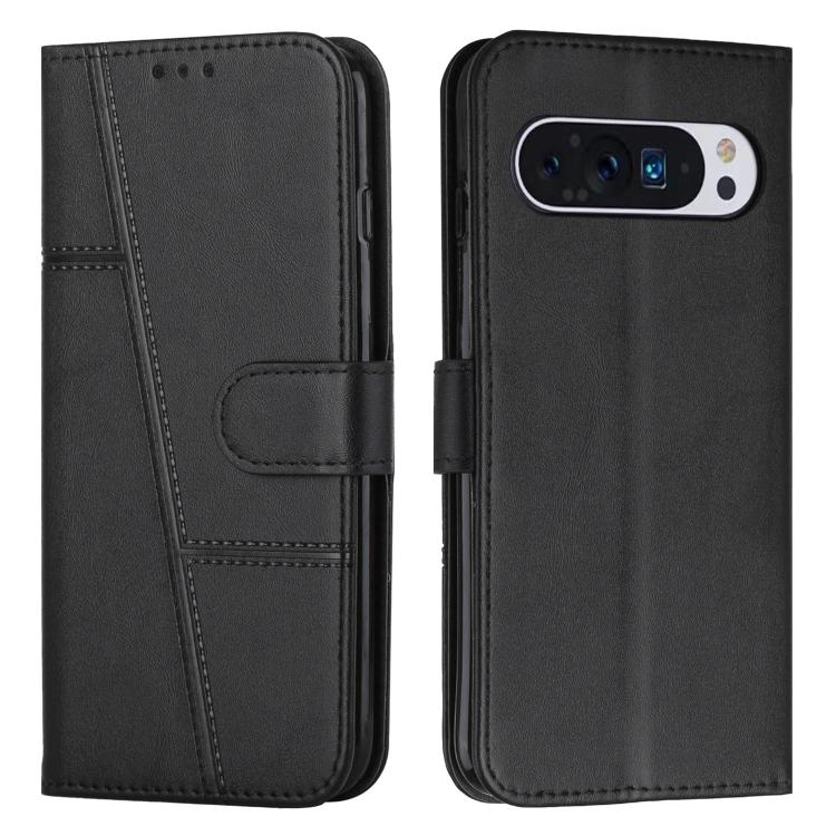 Stitching Calf Texture Buckle Leather Phone Case, For Google Pixel 10 / 10 Pro, For Google Pixel 9a, For Google Pixel 8a