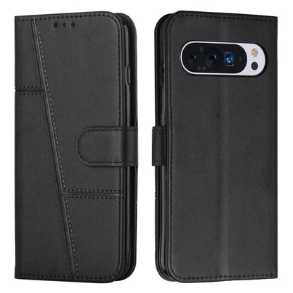 Stitching Calf Texture Buckle Leather Phone Case, For Google Pixel 10 / 10 Pro, For Google Pixel 9a, For Google Pixel 8a