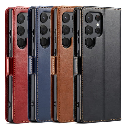 Fierre Shann PU Genuine Leather Texture Phone Case