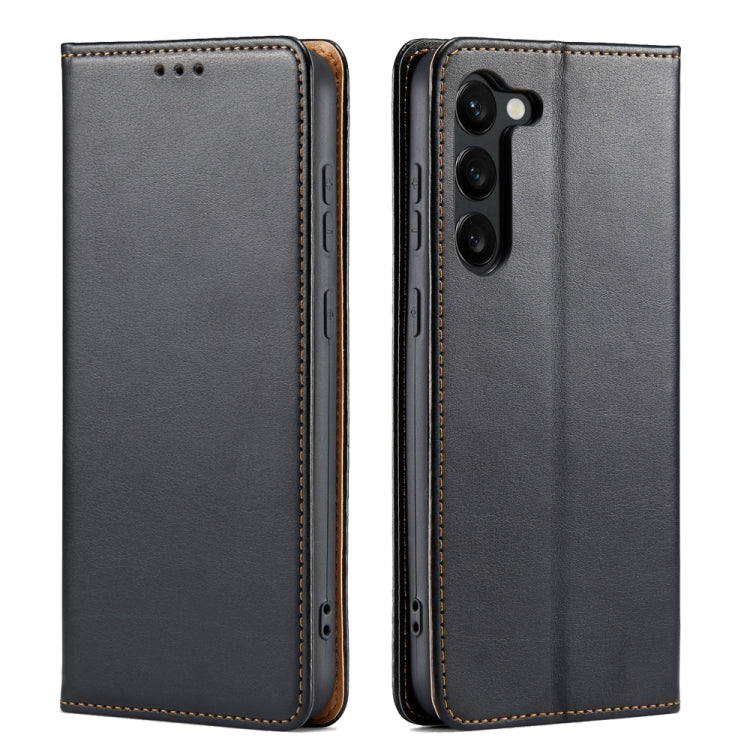 Fierre Shann PU Genuine Leather Texture Phone Case