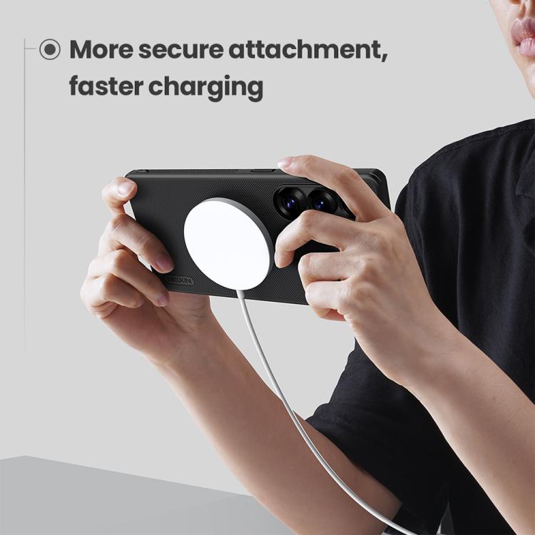 NILLKIN Frosted Shield Pro Magnetic Magsafe Phone Case