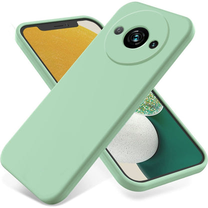 Solid Color Liquid Silicone Dropproof Full Coverage Phone Case, Series 1