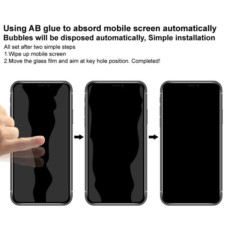 imak HD Full Screen Anti-spy Tempered Glass Protective Film, For iPhone 16e / 17e, For iPhone 15 Pro Max, For iPhone 15 Pro, For iPhone 15 Plus, For iPhone 15