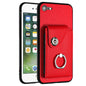 Organ Card Bag Ring Holder Phone Case, For iPhone 14 Pro Max, For iPhone SE 2022 / 2020 / 8 / 7, For iPhone 13 Pro Max, For iPhone 13 Pro