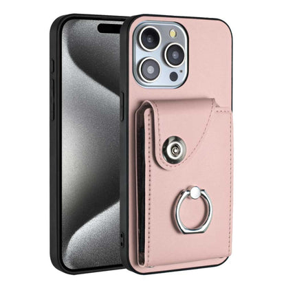 Organ Card Bag Ring Holder Phone Case, For iPhone 14 Pro Max, For iPhone SE 2022 / 2020 / 8 / 7, For iPhone 13 Pro Max, For iPhone 13 Pro