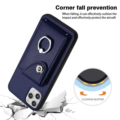 Organ Card Bag Ring Holder Phone Case, For iPhone 11 Pro, For iPhone X / XS, For iPhone XR, For iPhone XS Max
