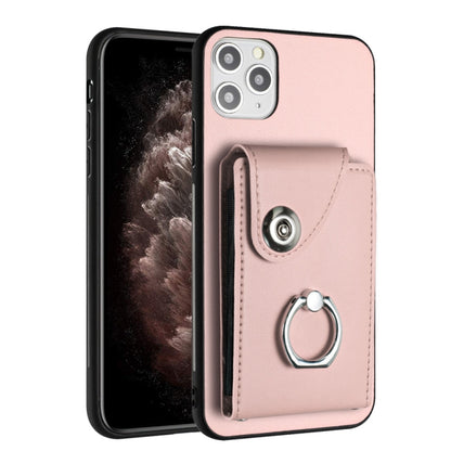 Organ Card Bag Ring Holder Phone Case, For iPhone 11 Pro, For iPhone X / XS, For iPhone XR, For iPhone XS Max