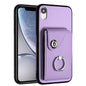 Organ Card Bag Ring Holder Phone Case, For iPhone 11 Pro, For iPhone X / XS, For iPhone XR, For iPhone XS Max