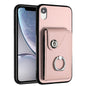 Organ Card Bag Ring Holder Phone Case, For iPhone 11 Pro, For iPhone X / XS, For iPhone XR, For iPhone XS Max