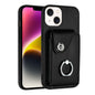 Organ Card Bag Ring Holder Phone Case, For iPhone 13, For iPhone 13 mini, For iPhone 12, For iPhone 12 Pro Max