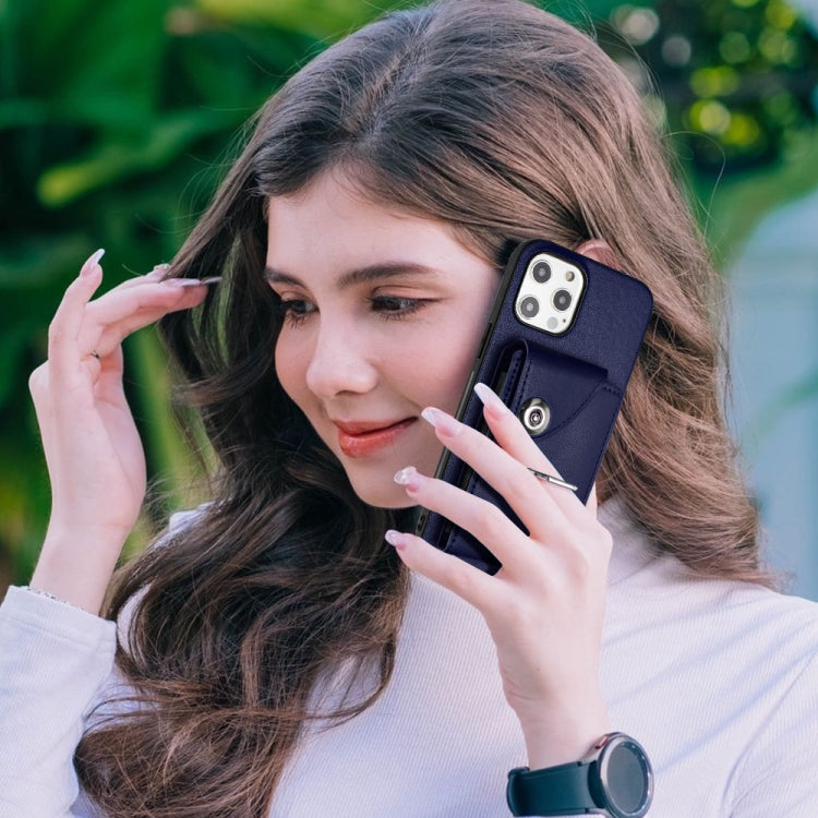 Organ Card Bag Ring Holder Phone Case, For iPhone 12 Pro, For iPhone 12 mini, For iPhone 11 Pro Max, For iPhone 11