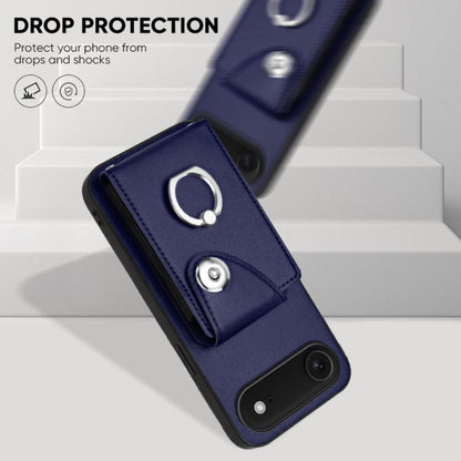 Organ Card Bag Ring Holder Phone Case, For iPhone Air, For iPhone 16 Pro Max, For iPhone 16 Pro, For iPhone 16 Plus