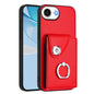 Organ Card Bag Ring Holder Phone Case, For iPhone 17e / 16e, For iPhone 17 Pro Max, For iPhone 17 Pro, For iPhone 17