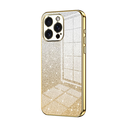 Gradient Glitter Powder Electroplated Phone Case, For iPhone 15 Pro Max, For iPhone 15 Pro, For iPhone 15 Plus