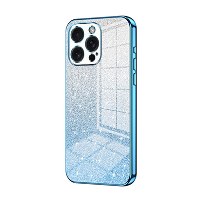Gradient Glitter Powder Electroplated Phone Case, For iPhone 15 Pro Max, For iPhone 15 Pro, For iPhone 15 Plus