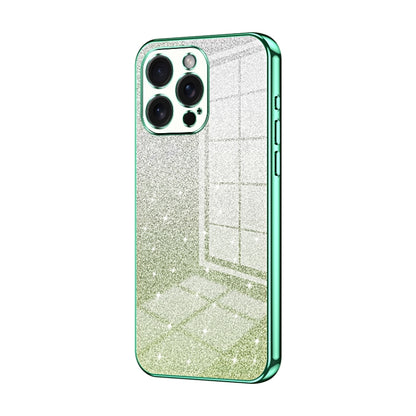 Gradient Glitter Powder Electroplated Phone Case, For iPhone 15 Pro Max, For iPhone 15 Pro, For iPhone 15 Plus