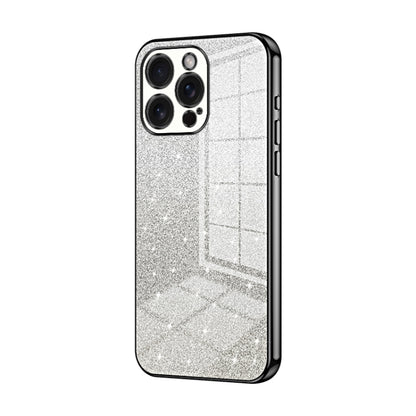 Gradient Glitter Powder Electroplated Phone Case, For iPhone 15 Pro Max, For iPhone 15 Pro, For iPhone 15 Plus