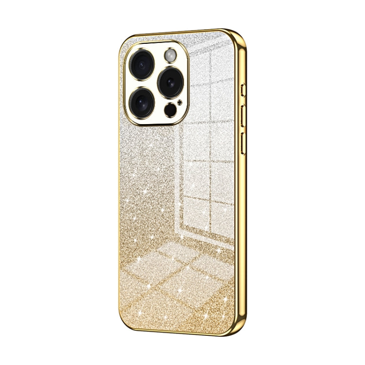 Gradient Glitter Powder Electroplated Phone Case, For iPhone 15 Pro Max, For iPhone 15 Pro, For iPhone 15 Plus