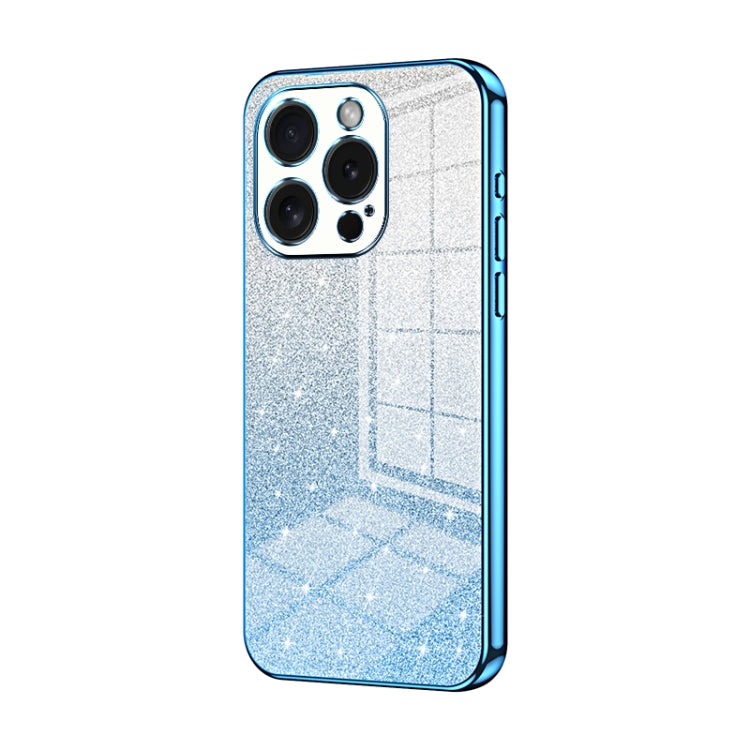 Gradient Glitter Powder Electroplated Phone Case, For iPhone 15 Pro Max, For iPhone 15 Pro, For iPhone 15 Plus