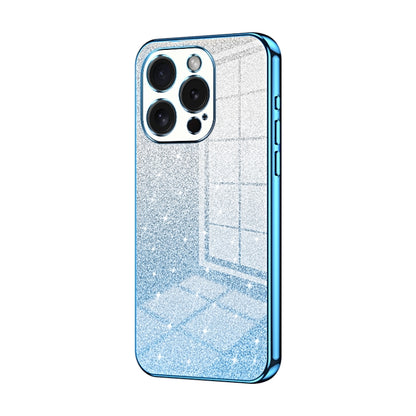 Gradient Glitter Powder Electroplated Phone Case, For iPhone 15 Pro Max, For iPhone 15 Pro, For iPhone 15 Plus