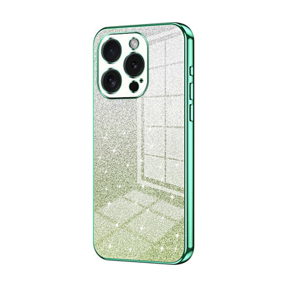 Gradient Glitter Powder Electroplated Phone Case, For iPhone 15 Pro Max, For iPhone 15 Pro, For iPhone 15 Plus