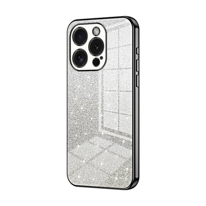Gradient Glitter Powder Electroplated Phone Case, For iPhone 15 Pro Max, For iPhone 15 Pro, For iPhone 15 Plus