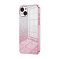 Gradient Glitter Powder Electroplated Phone Case, For iPhone 15 Pro Max, For iPhone 15 Pro, For iPhone 15 Plus