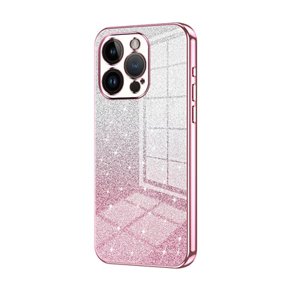 Gradient Glitter Powder Electroplated Phone Case, For iPhone 14 Pro, For iPhone 14 Pro Max, For iPhone SE 2022 / 2020 / 8 / 7