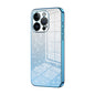 Gradient Glitter Powder Electroplated Phone Case, For iPhone 14 Pro, For iPhone 14 Pro Max, For iPhone SE 2022 / 2020 / 8 / 7