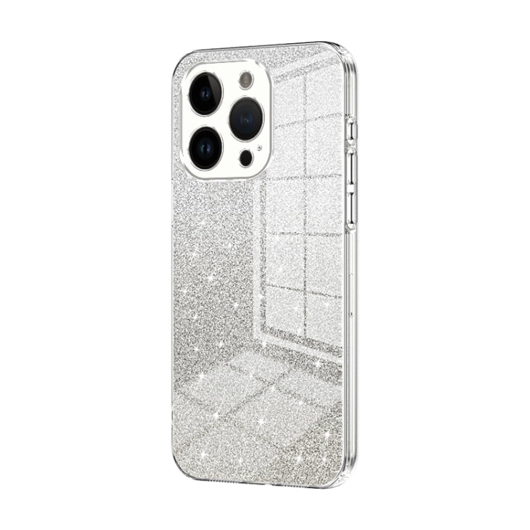 Gradient Glitter Powder Electroplated Phone Case, For iPhone 14 Pro, For iPhone 14 Pro Max, For iPhone SE 2022 / 2020 / 8 / 7