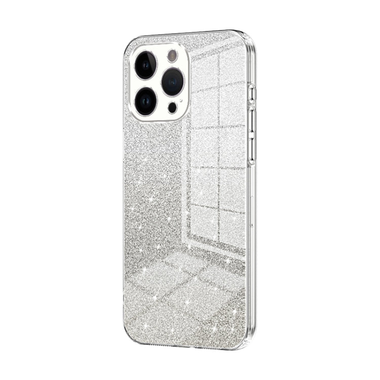 Gradient Glitter Powder Electroplated Phone Case, For iPhone 14 Pro, For iPhone 14 Pro Max, For iPhone SE 2022 / 2020 / 8 / 7