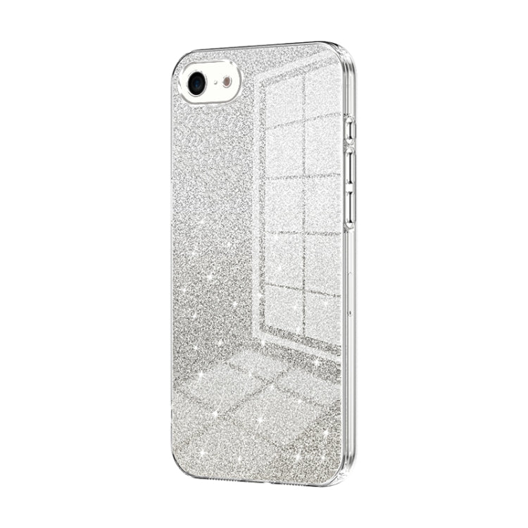 Gradient Glitter Powder Electroplated Phone Case, For iPhone 14 Pro, For iPhone 14 Pro Max, For iPhone SE 2022 / 2020 / 8 / 7