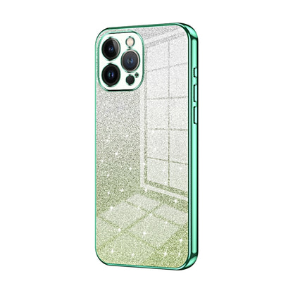 Gradient Glitter Powder Electroplated Phone Case, For iPhone 13 Pro Max, For iPhone 13 Pro, For iPhone 13