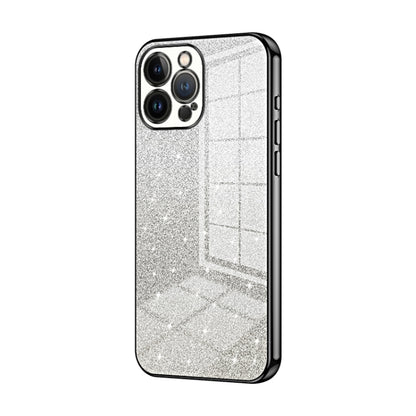 Gradient Glitter Powder Electroplated Phone Case, For iPhone 13 Pro Max, For iPhone 13 Pro, For iPhone 13