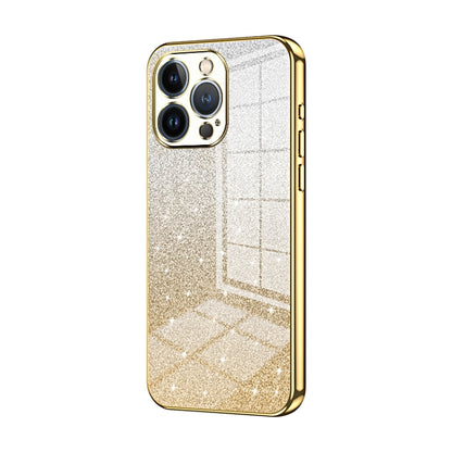 Gradient Glitter Powder Electroplated Phone Case, For iPhone 13 Pro Max, For iPhone 13 Pro, For iPhone 13