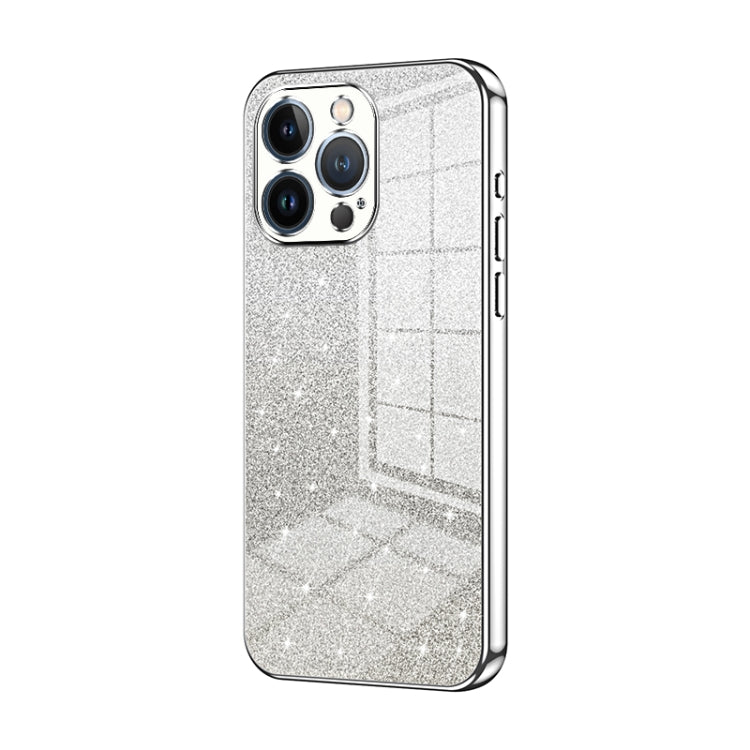 Gradient Glitter Powder Electroplated Phone Case, For iPhone 13 Pro Max, For iPhone 13 Pro, For iPhone 13
