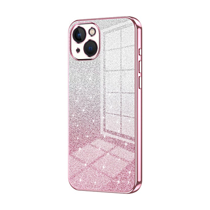 Gradient Glitter Powder Electroplated Phone Case, For iPhone 13 Pro Max, For iPhone 13 Pro, For iPhone 13