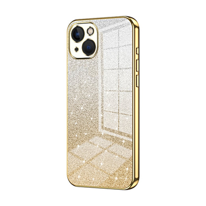 Gradient Glitter Powder Electroplated Phone Case, For iPhone 13 Pro Max, For iPhone 13 Pro, For iPhone 13