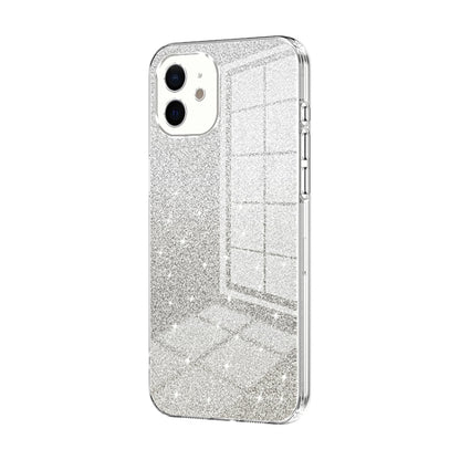 Gradient Glitter Powder Electroplated Phone Case, For iPhone 12, For iPhone 12 Pro Max, For iPhone 12 Pro