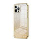 Gradient Glitter Powder Electroplated Phone Case, For iPhone 12, For iPhone 12 Pro Max, For iPhone 12 Pro