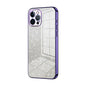 Gradient Glitter Powder Electroplated Phone Case, For iPhone 12, For iPhone 12 Pro Max, For iPhone 12 Pro