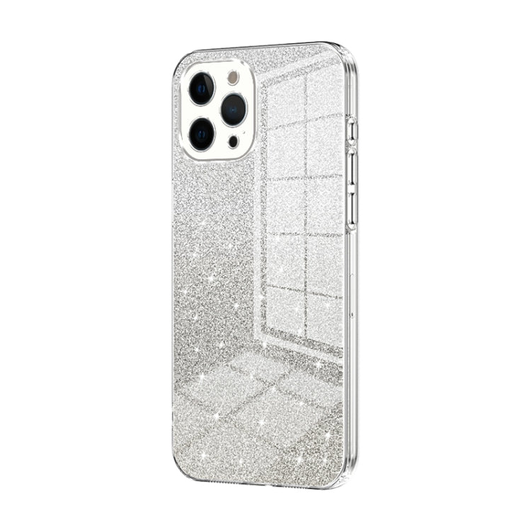 Gradient Glitter Powder Electroplated Phone Case, For iPhone 12, For iPhone 12 Pro Max, For iPhone 12 Pro