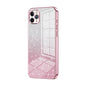 Gradient Glitter Powder Electroplated Phone Case, For iPhone 11 Pro Max, For iPhone 11, For iPhone 11 Pro