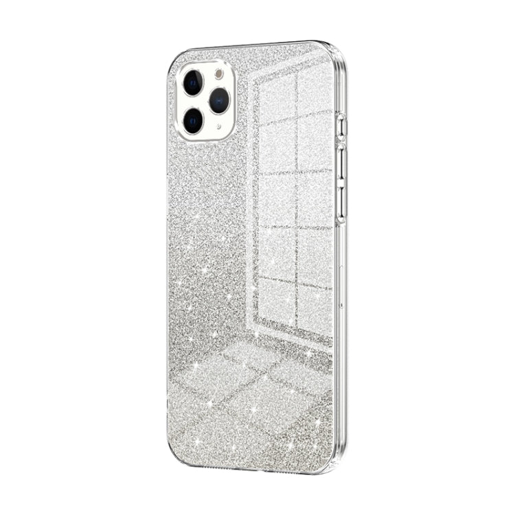 Gradient Glitter Powder Electroplated Phone Case, For iPhone 11 Pro Max, For iPhone 11, For iPhone 11 Pro