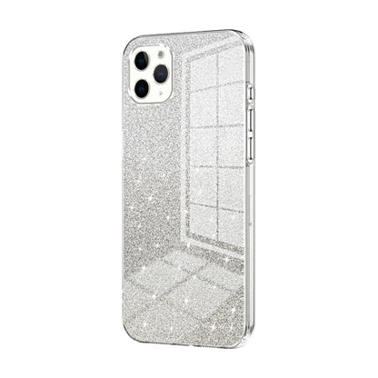 Gradient Glitter Powder Electroplated Phone Case, For iPhone 11 Pro Max, For iPhone 11, For iPhone 11 Pro