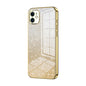 Gradient Glitter Powder Electroplated Phone Case, For iPhone 11 Pro Max, For iPhone 11, For iPhone 11 Pro