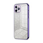 Gradient Glitter Powder Electroplated Phone Case, For iPhone 11 Pro Max, For iPhone 11, For iPhone 11 Pro