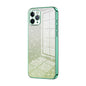 Gradient Glitter Powder Electroplated Phone Case, For iPhone 11 Pro Max, For iPhone 11, For iPhone 11 Pro